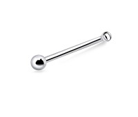 1mm Ball Silver Bone Nose Stud NSKD-59